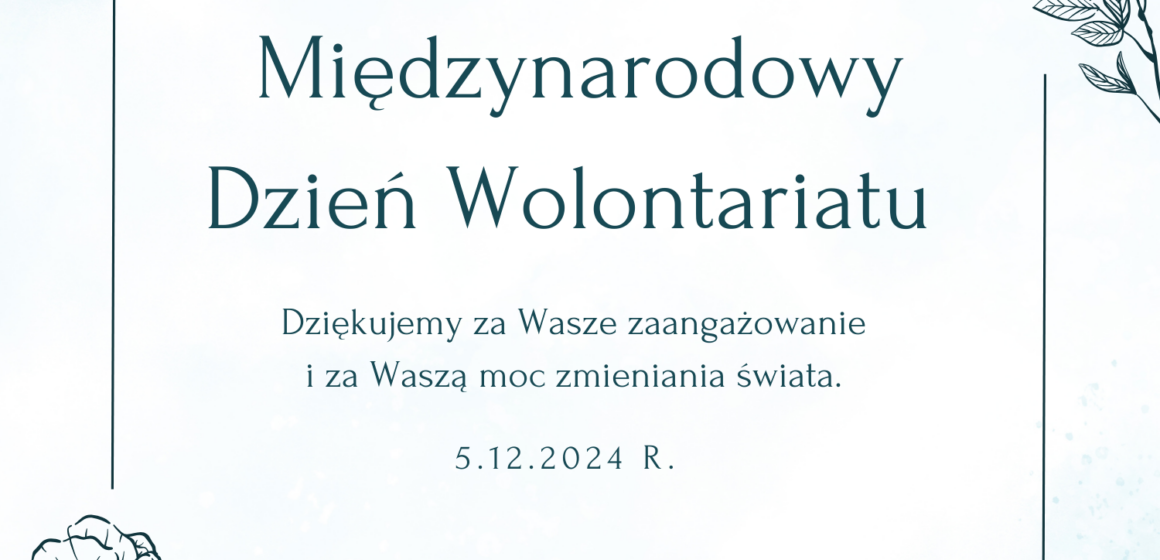 Moędzynarodwy Dzień Wolontariatu . (2)