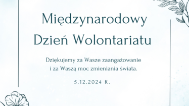 Moędzynarodwy Dzień Wolontariatu . (2)