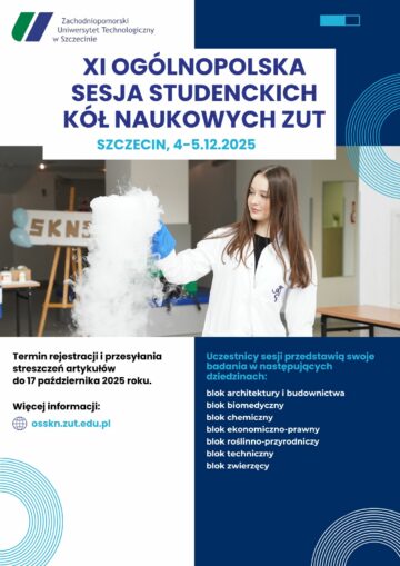 XI Sesja SKN ZUT_plakat