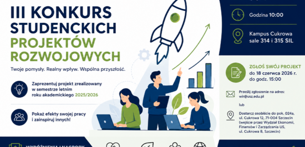 Zaproszenie na III Konkurs Projektów Rozwojowych 19.06.2026